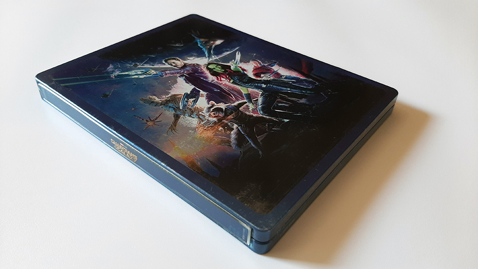 Fotografías del Steelbook de Guardianes de la Galaxia en UHD 4K y Blu-ray (UK) 6