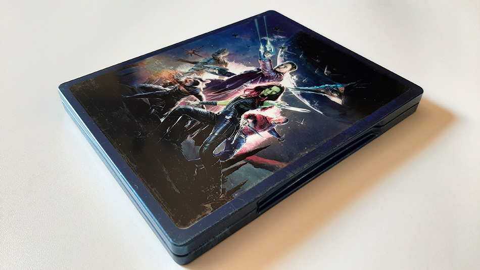 Fotografías del Steelbook de Guardianes de la Galaxia en UHD 4K y Blu-ray (UK) 8