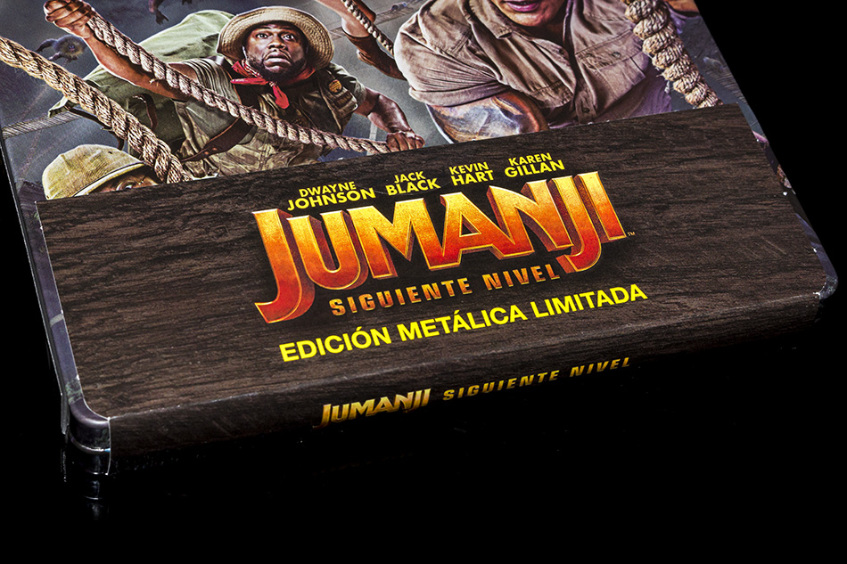 Fotografías del Steelbook de Jumanji: Siguiente Nivel en Blu-ray 3