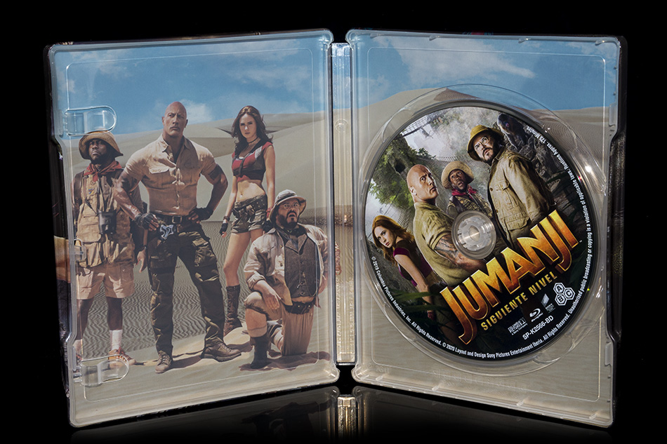 Fotografías del Steelbook de Jumanji: Siguiente Nivel en Blu-ray 12