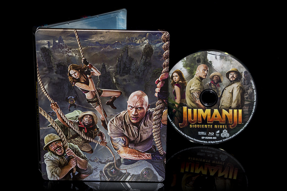 Fotografías del Steelbook de Jumanji: Siguiente Nivel en Blu-ray 15