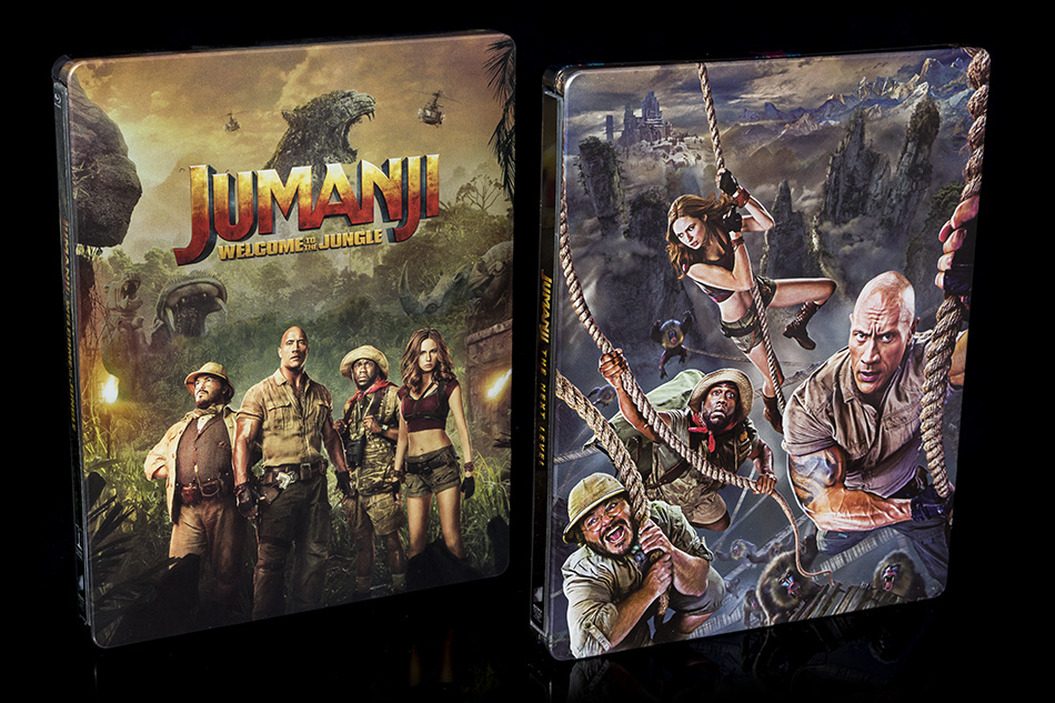 Fotografías del Steelbook de Jumanji: Siguiente Nivel en Blu-ray 16