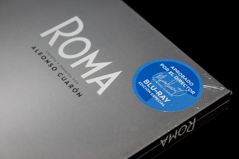 Fotografías del Digipak de Roma en Blu-ray 2