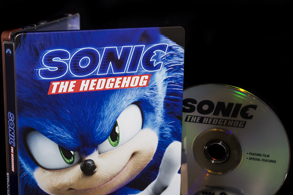 Fotografías del Steelbook de Sonic. La Película en Blu-ray 15