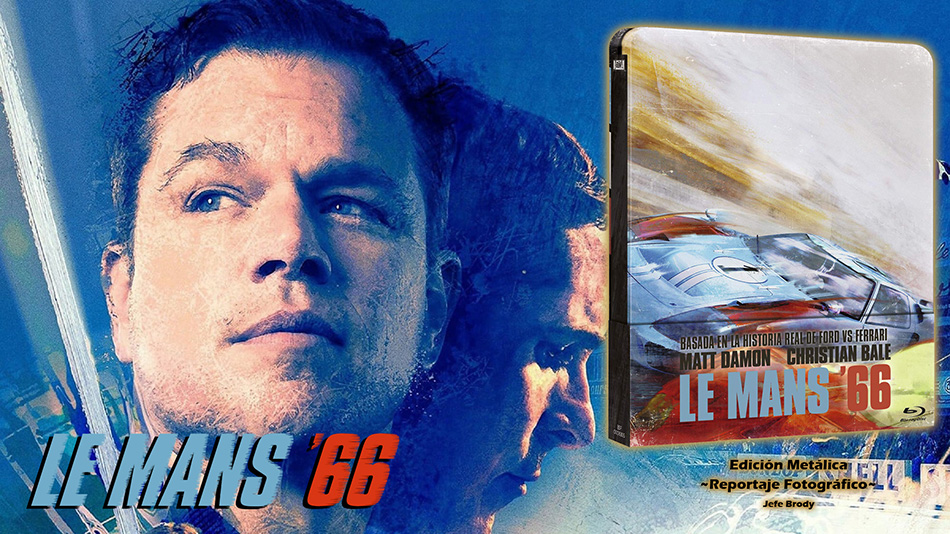 Fotografías del Steelbook de Le Mans '66 en Blu-ray 1