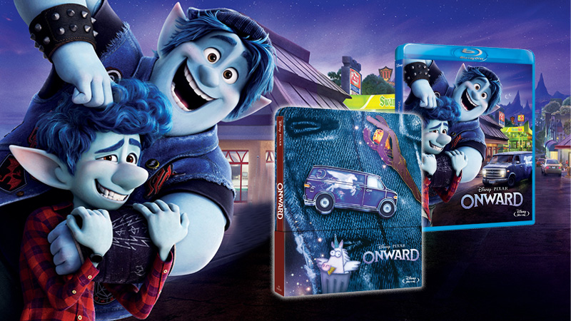 Todos los detalles de Onward en Blu-ray y Steelbook