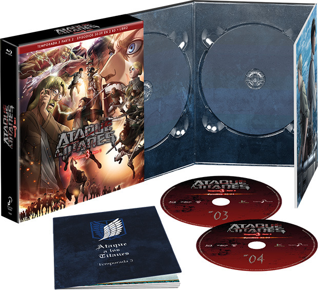 Detalles del Blu-ray de Ataque a los Titanes - Tercera Temporada Parte 2 (Edición Coleccionista) 1