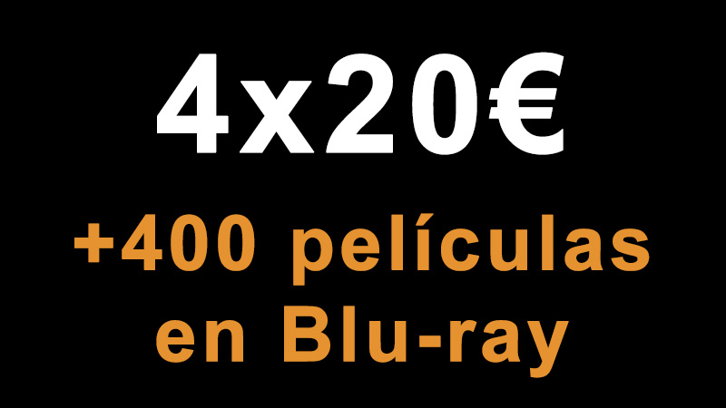 Oferta: 4 películas en Blu-ray por 20 € en amazon.es