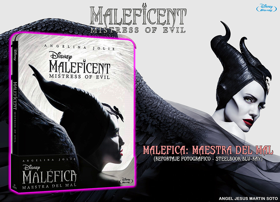 Fotografías del Steelbook de Maléfica: Maestra del Mal en Blu-ray 1