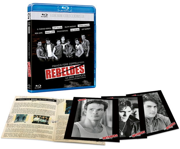 Carátula del Blu-ray de Rebeldes