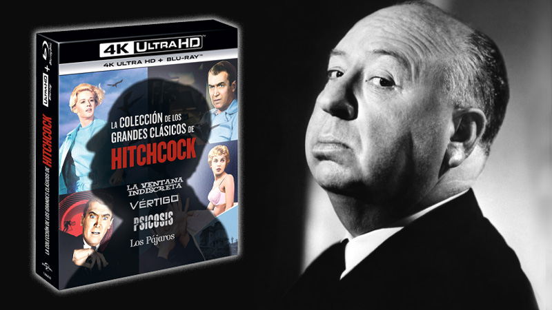 Nuevos detalles del Pack Alfred Hitchcock en UHD 4K
