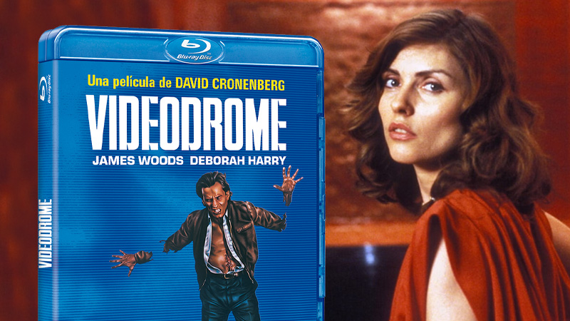 Datos completos de Videodrome -de David Cronenberg- en Blu-ray