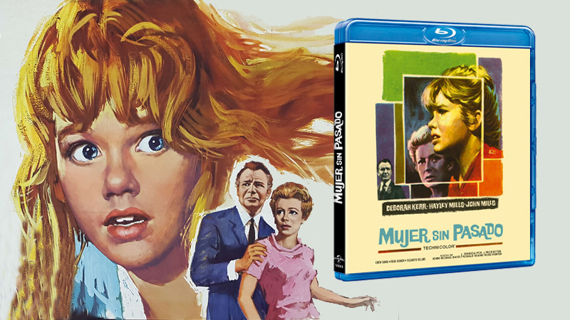 Datos técnicos y carátula de Mujer sin Pasado en Blu-ray