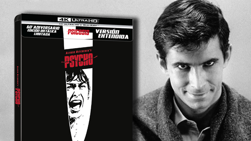Todos los datos del Steelbook con el que Psicosis se estrena en UHD 4K