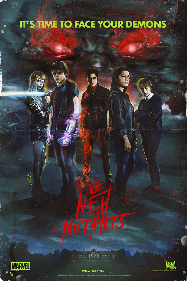 Nuevos carteles y adelanto de Los Nuevos Mutantes, que mantiene su fecha de estreno
