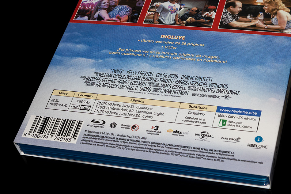 Fotografías del Blu-ray de Los Gemelos golpean Dos Veces 8