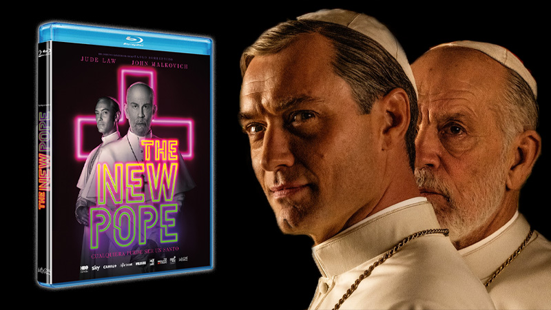 Nueva fecha y contenidos de la serie The New Pope en Blu-ray