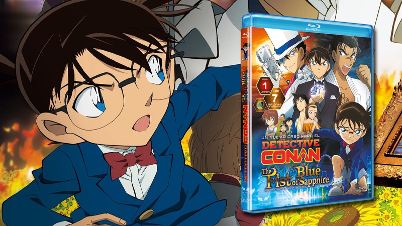 Todos los detalles de Detective Conan: El Puño de Zafiro Azul en Blu-ray