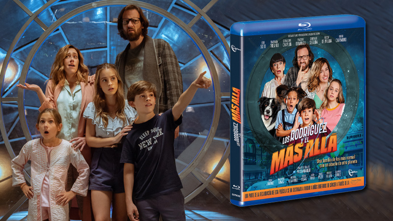 Lanzamiento en Blu-ray de Los Rodríguez y el Más Allá, dirigida por Paco Arango
