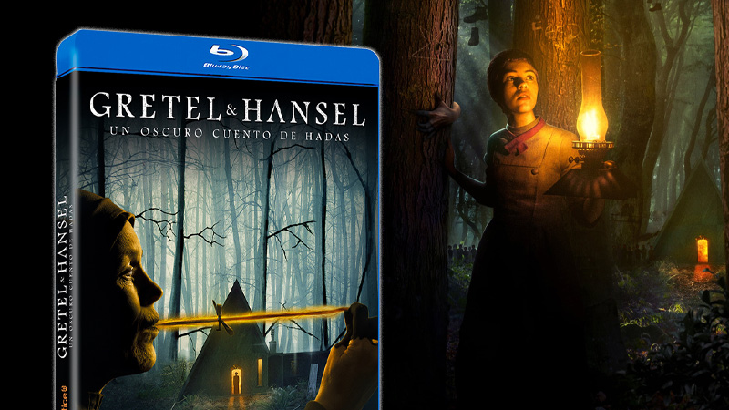 Carátula, datos técnicos y extras de Gretel & Hansel en Blu-ray