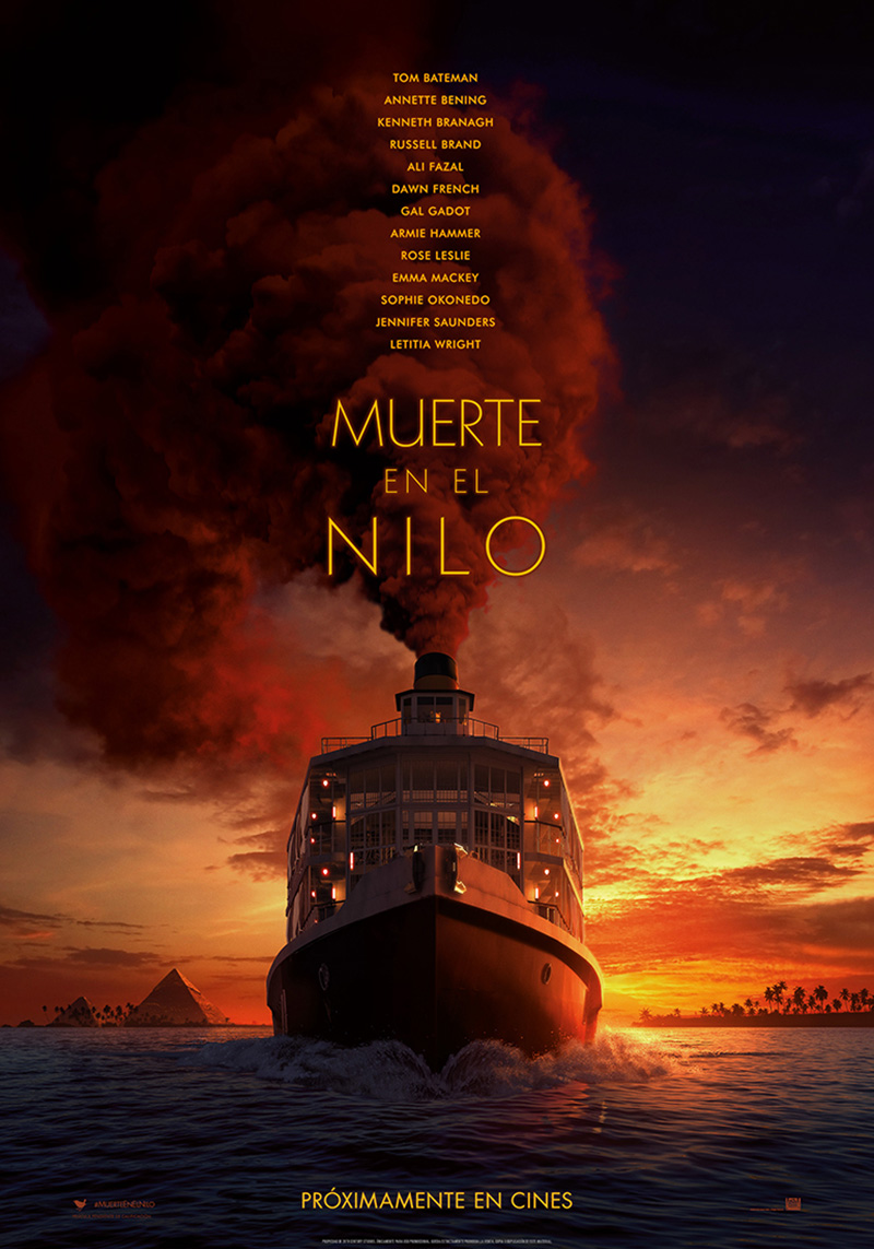 Primer tráiler de la nueva película de Muerte en el Nilo dirigida por Kenneth Branagh