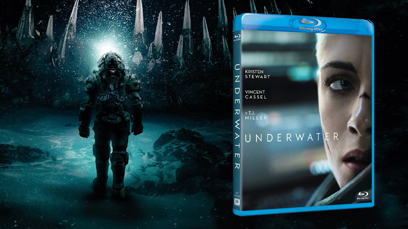 Carátula, extras y datos de Underwater en Blu-ray