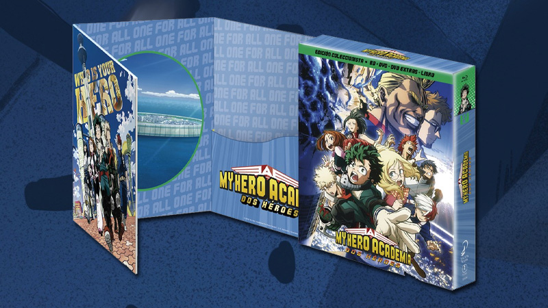 Fecha de salida de My Hero Academia. Dos Héroes en Blu-ray