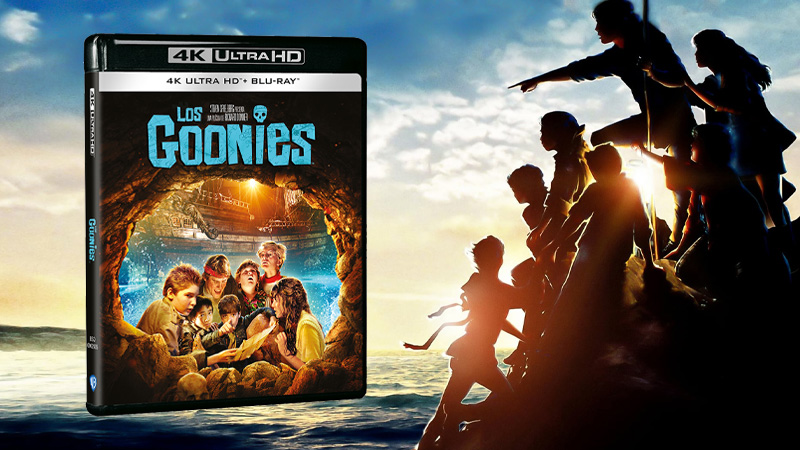 Todos los detalles de la edición española de Los Goonies en UHD 4K