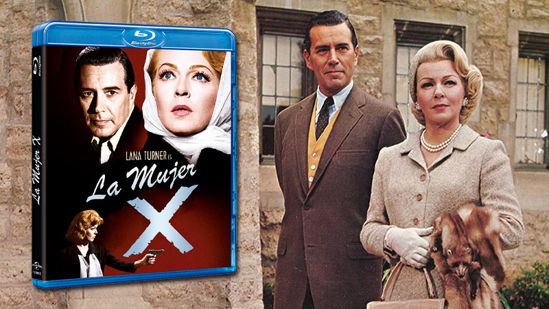 Información completa de La Mujer X en Blu-ray, protagonizada por Lana Turner