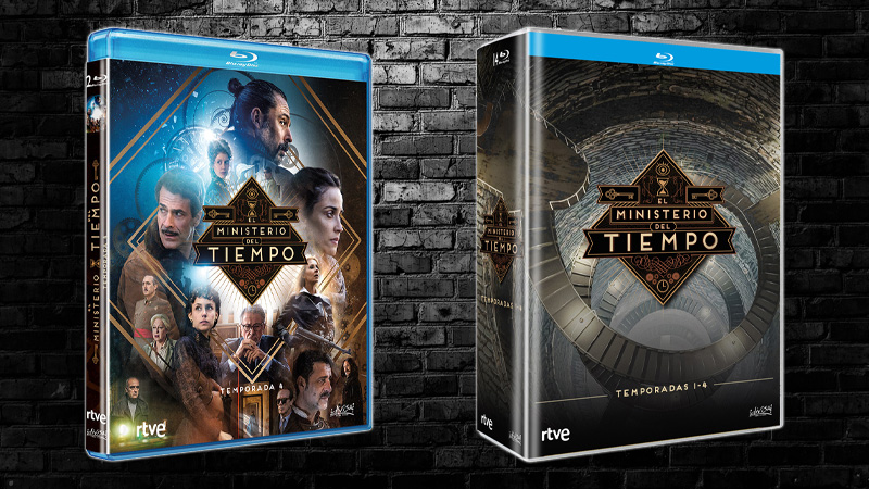 Cuarta temporada y pack con la serie El Ministerio del Tiempo en Blu-ray