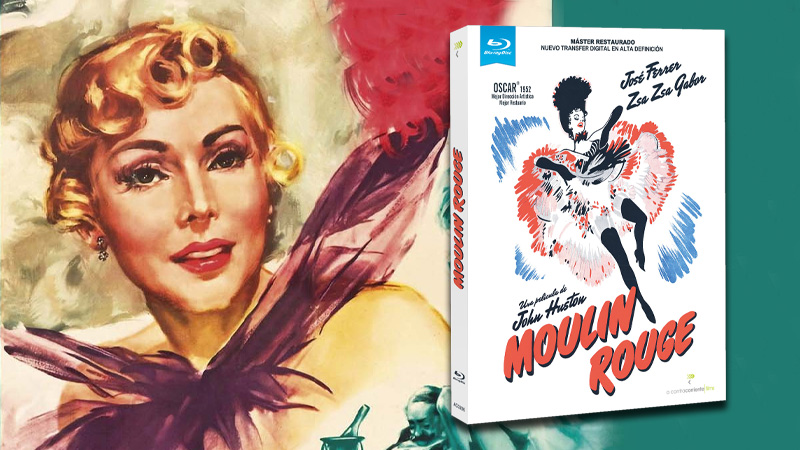 Todos los detalles de Moulin Rouge -de John Huston- en Blu-ray