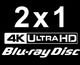 Oferta 2x1 en Blu-ray y UHD 4K de Sony, Universal, Paramount y eOne