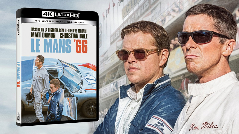 A la venta en España la película Le Mans '66 en formato UHD 4K