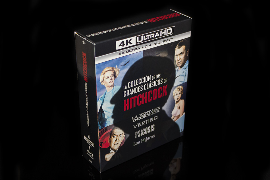 Fotografías del pack Grandes Clásicos de Alfred Hitchcock en UHD 4K 1