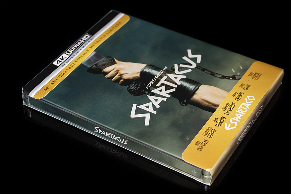 Fotografías del Steelbook de Espartaco en UHD 4K 1