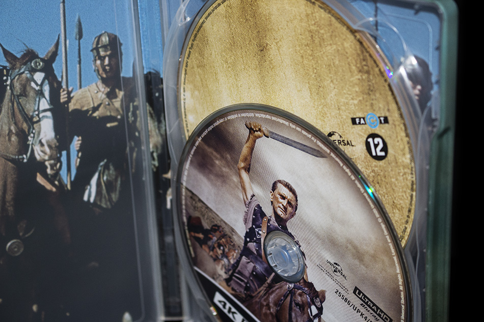 Fotografías del Steelbook de Espartaco en UHD 4K 9