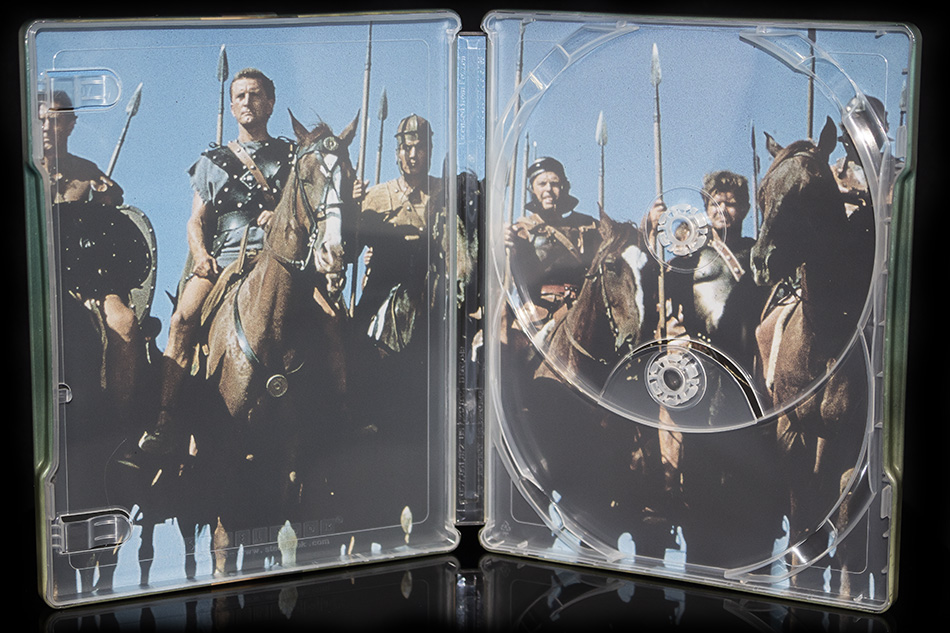 Fotografías del Steelbook de Espartaco en UHD 4K 10