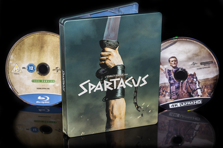 Fotografías del Steelbook de Espartaco en UHD 4K 12