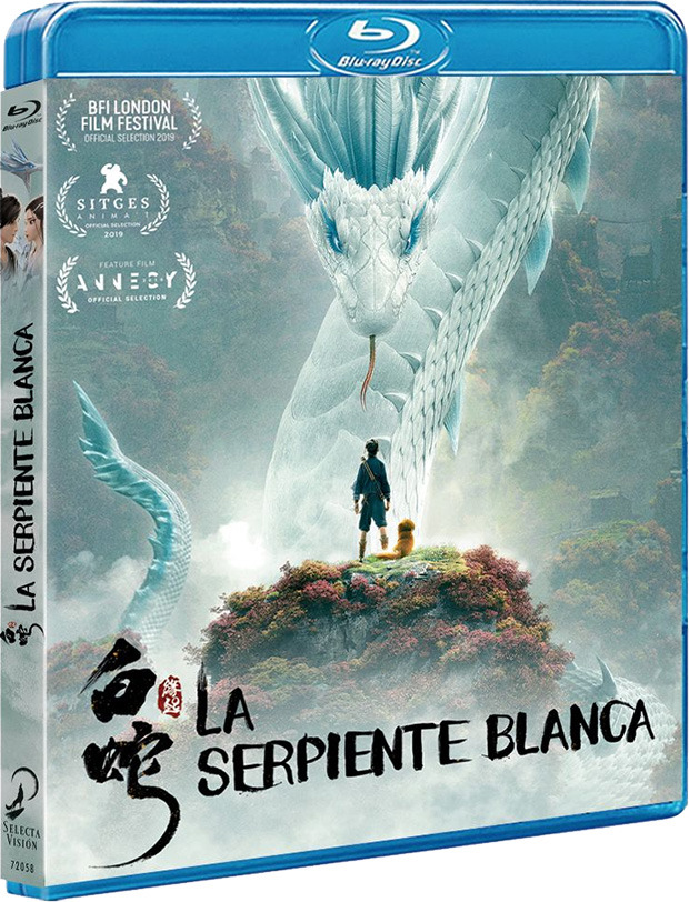 Desvelada la carátula del Blu-ray de La Serpiente Blanca 1
