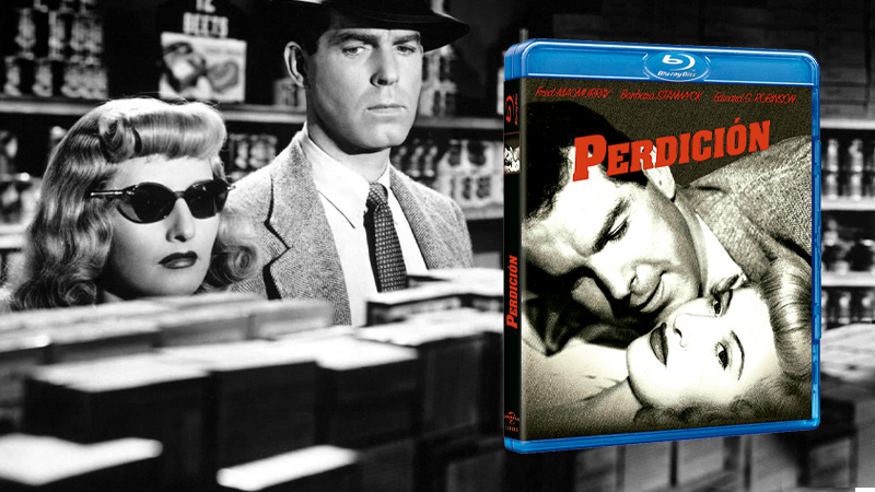 Perdición en Blu-ray sin los extras de ediciones extranjeras