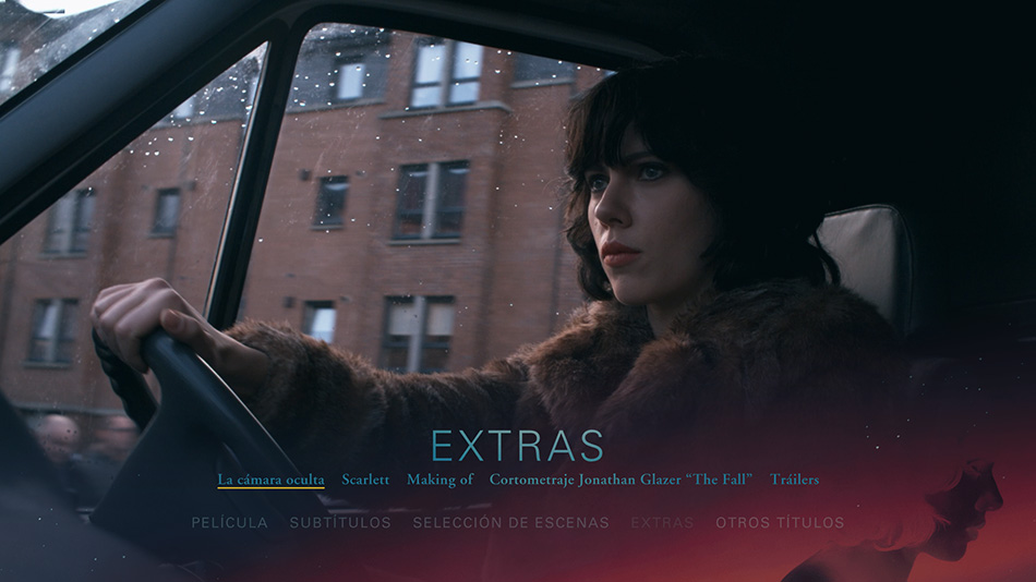 Capturas de imagen y menús del Blu-ray de Under the Skin 3