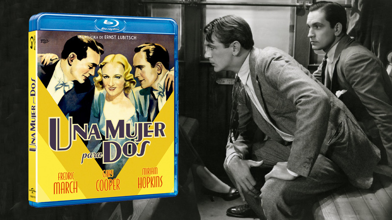 Carátula y datos técnicos de Una Mujer para Dos en Blu-ray