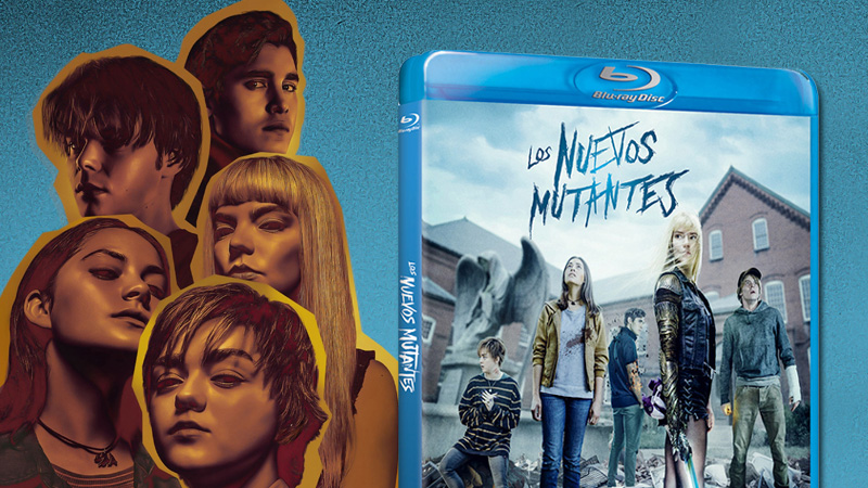 Carátula y contenidos de Los Nuevos Mutantes en Blu-ray