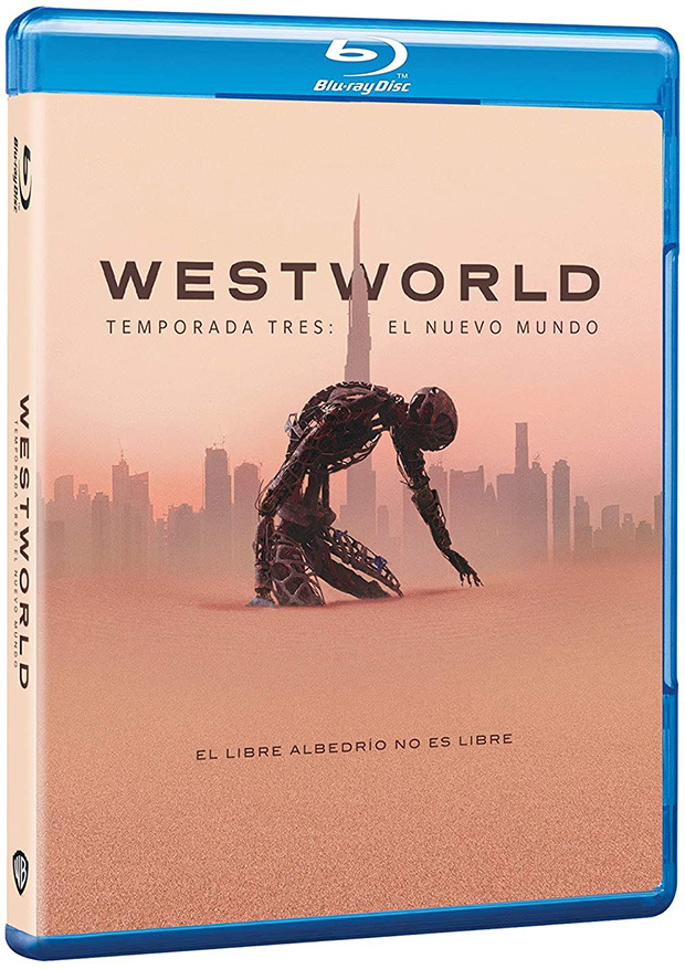 Diseño de la carátula de Westworld - Tercera Temporada en Blu-ray 1