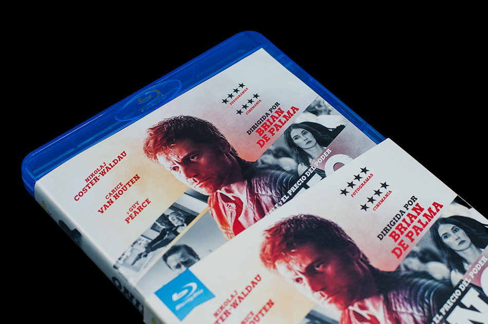 Fotografías del Blu-ray con funda y carátula reversible de Domino 5