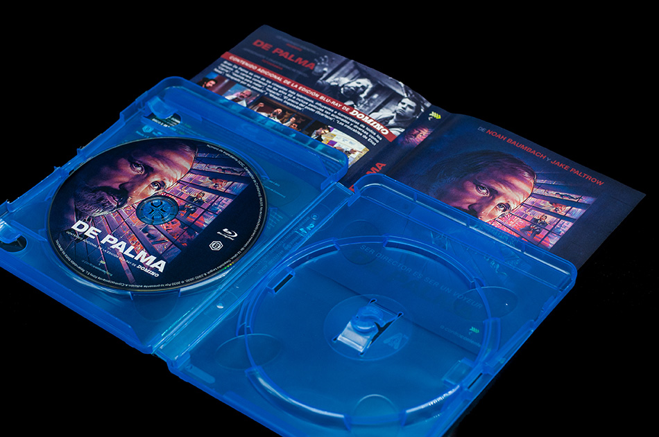 Fotografías del Blu-ray con funda y carátula reversible de Domino 8