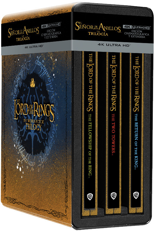 Anuncio oficial trilogías de El Señor de los Anillos y El Hobbit en UHD 4K