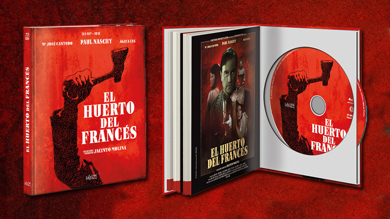 Edición especial con libro de El Huerto del Francés en Blu-ray