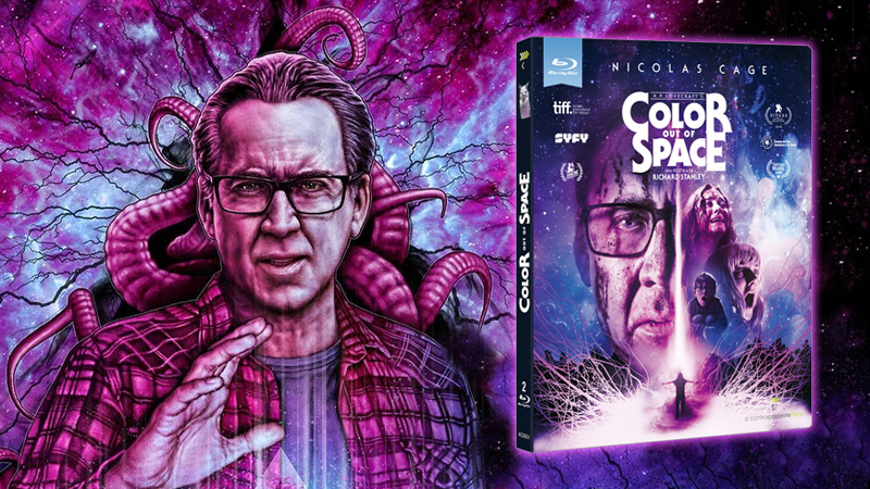 Digipak y más de 5 horas de extras para Color Out of Space en Blu-ray