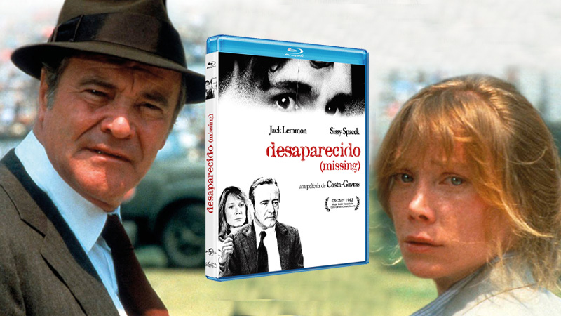 Desaparecido de Costa-Gavras en Blu-ray en España antes que en USA